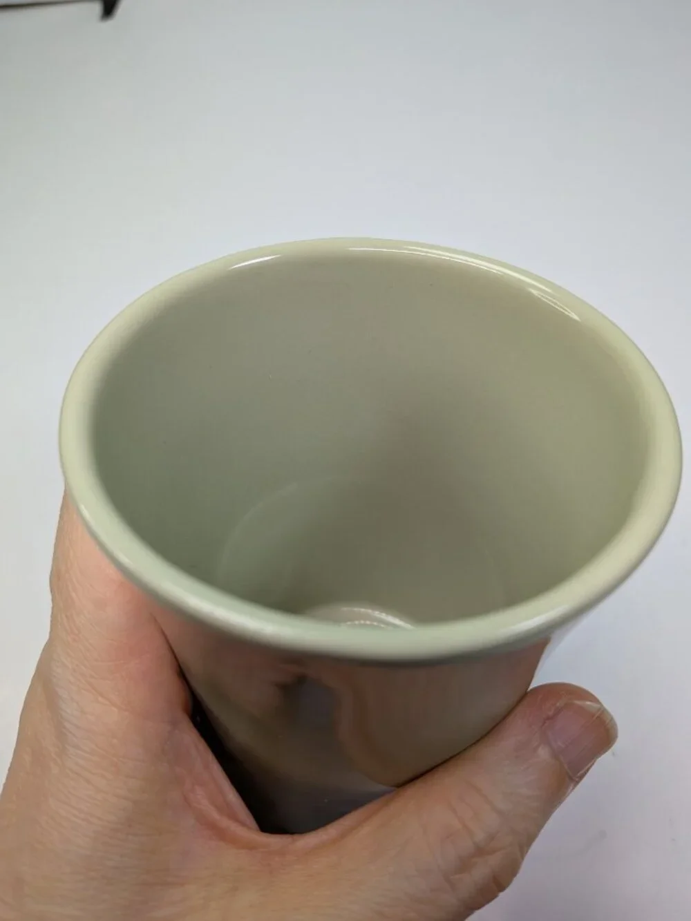 Sage Green Ceramic Bathroom Accessory Set - 3 Piece (Target 2008)